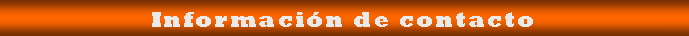 Cuadro de texto: Informaci�n de contacto
